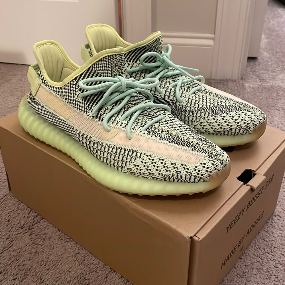 Yeezy Boost 350 V2 Yeezreel Nonreflective (neon green) US 12